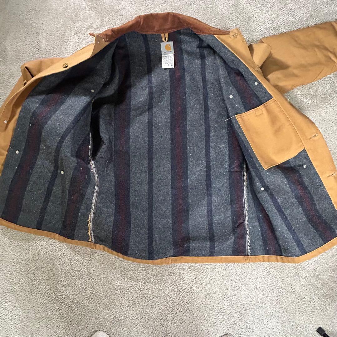 Carhartt ミシガンチョアコート　USA製　カバーオール　C01 38