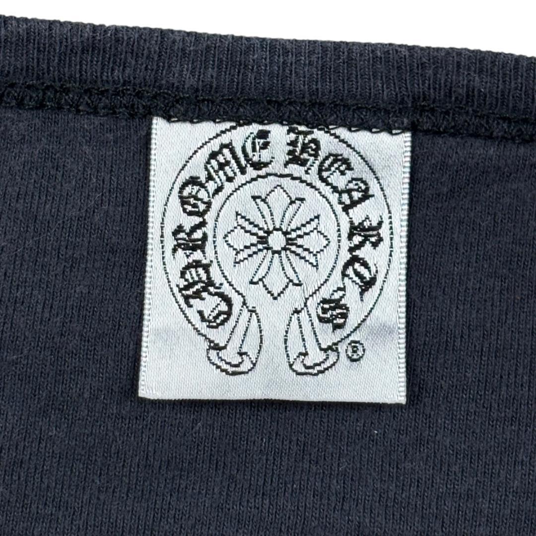 【ユノ】美品 クロムハーツ ゴールドクロスプリントTシャツ USA製Y2K