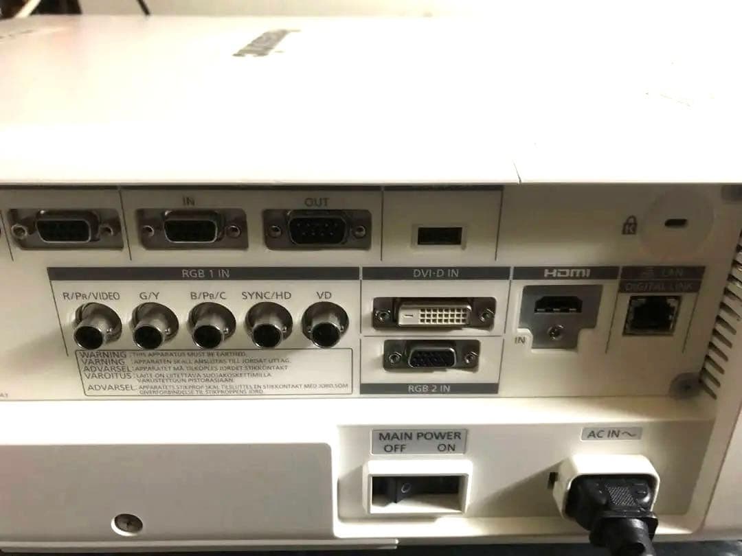 Panasonic PT-DW750JW 高輝度 7000ルーメン 新品ランプ