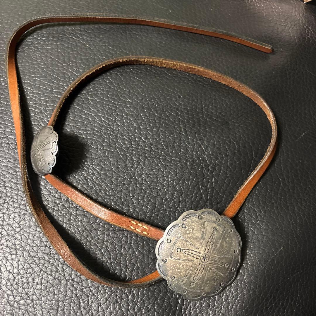 KAPITAL スカラップエッジ レザーベルト