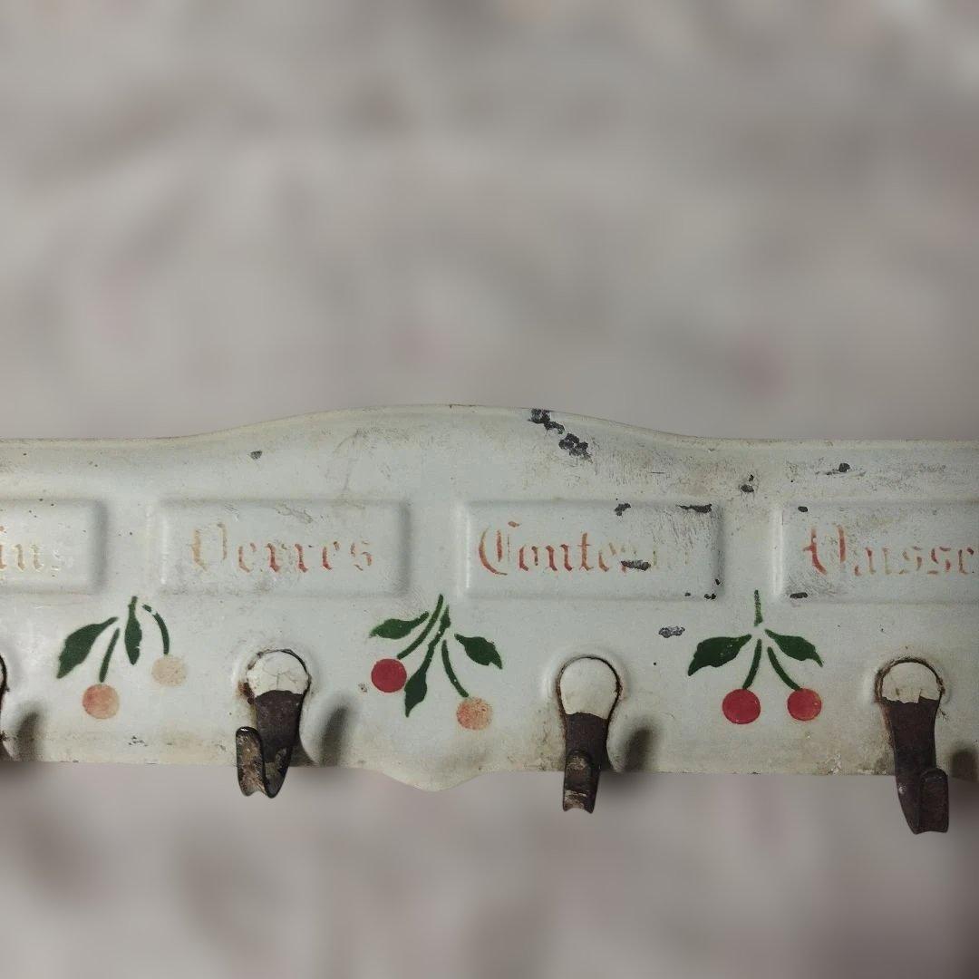 フランス　アンティーク　Porte Torchon