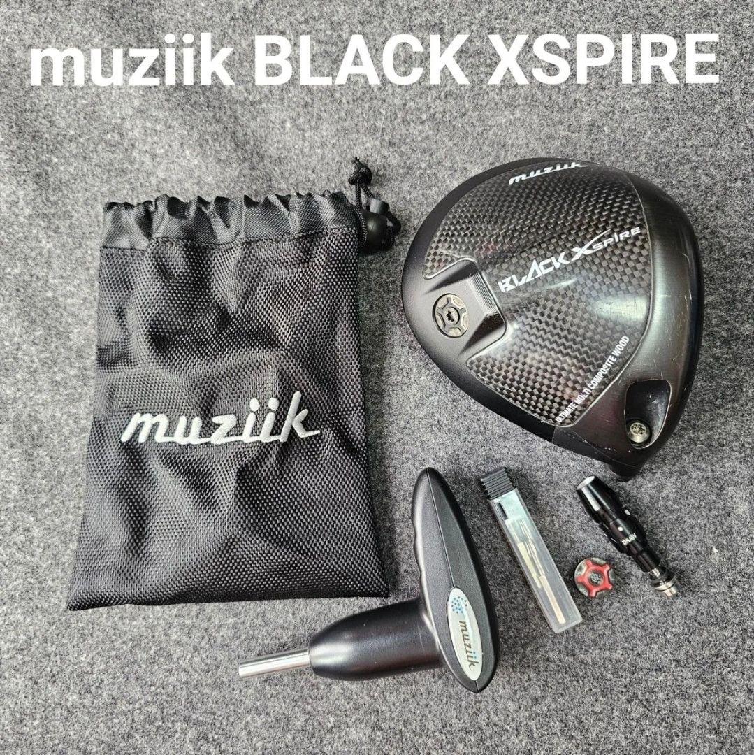 ムジーク ブラックエクスパイア muziik ドライバー ヘッド 付属品セット