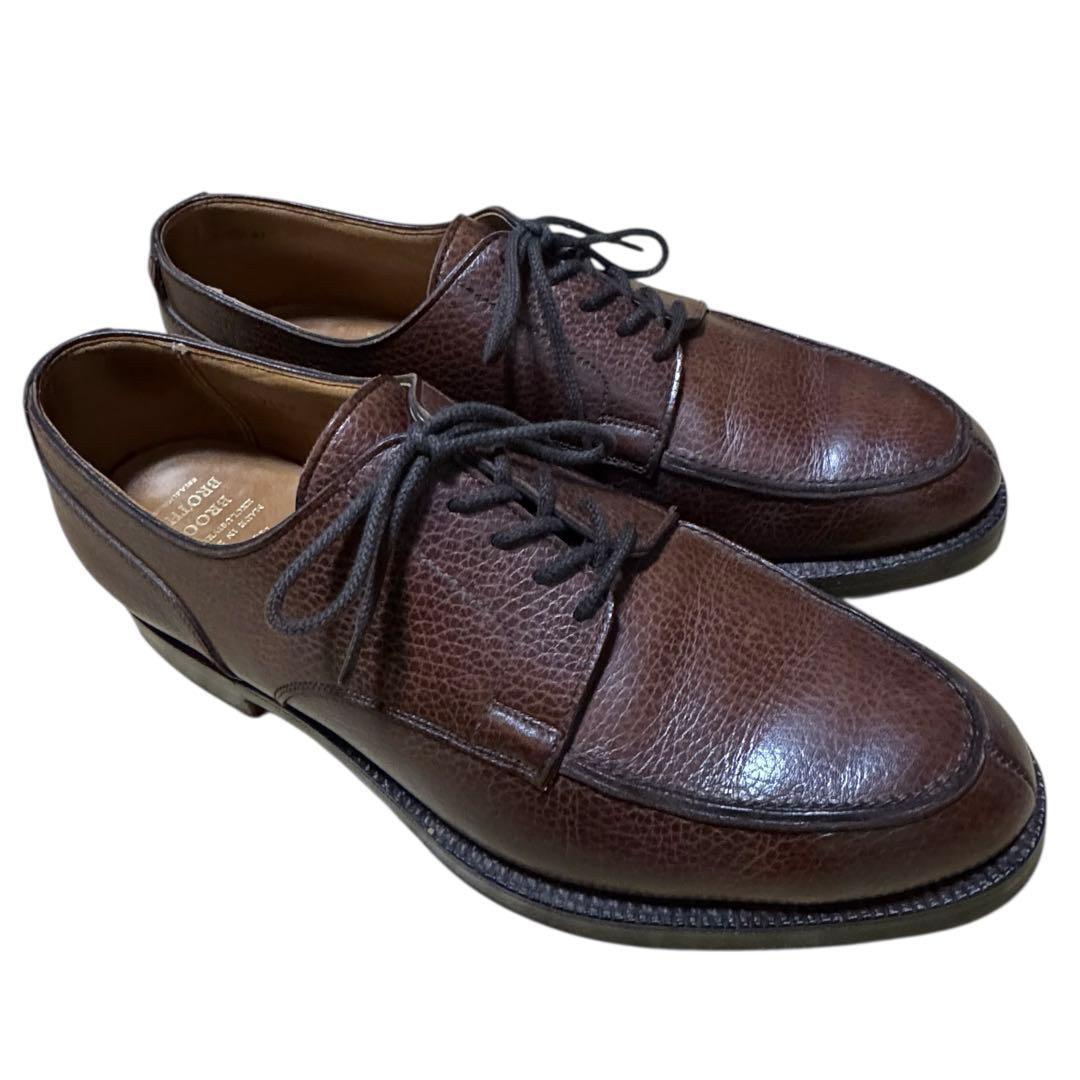 【ブルックスブラザーズ】Uチップ クロケット＆ジョーンズ製 325ラスト 8D