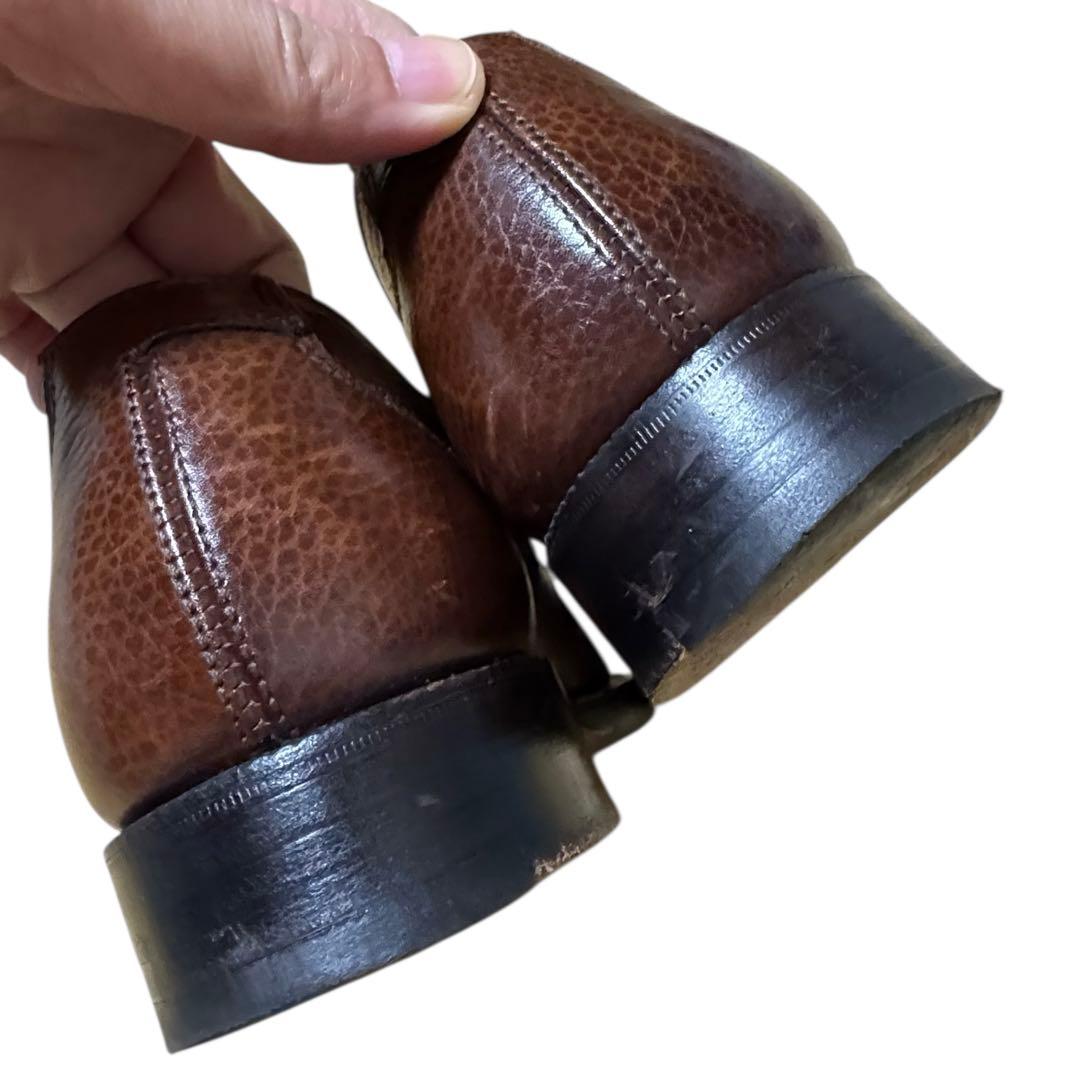 【ブルックスブラザーズ】Uチップ クロケット＆ジョーンズ製 325ラスト 8D