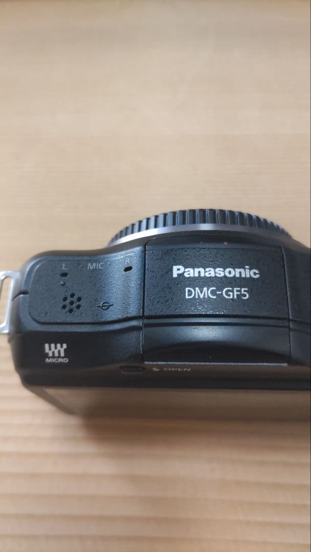 パナソニック　DMC-GF5 完動品　程度良好　ショット数約1500 日本製
