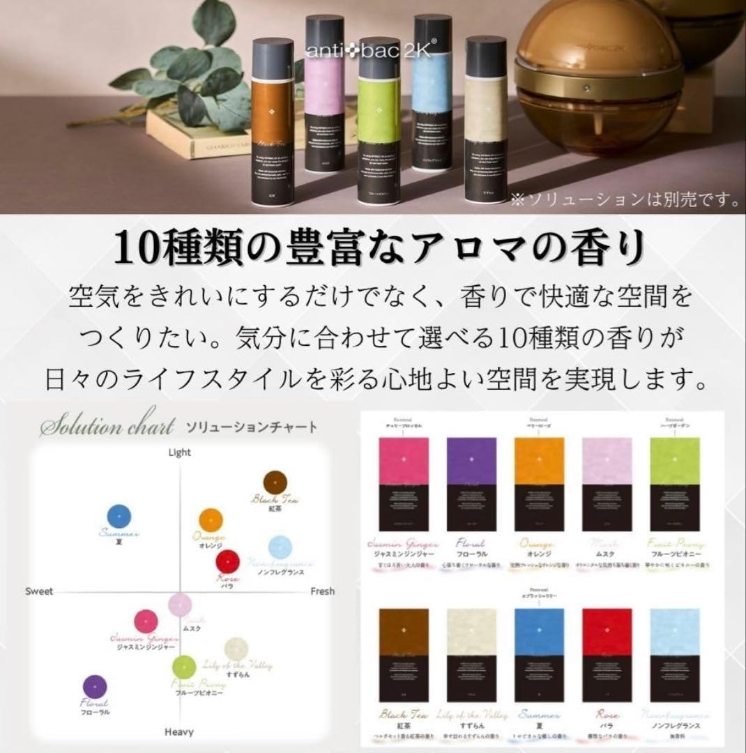 【新品】antibac2K 空気清浄機 マジックボール ベーシック　MB-18