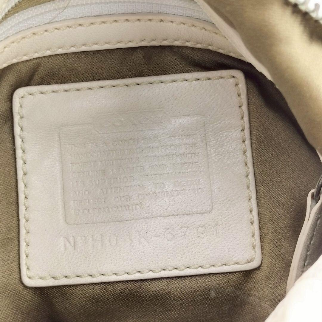 Y2K COACH　 コーチ　ワンショルダー　バッグ　白