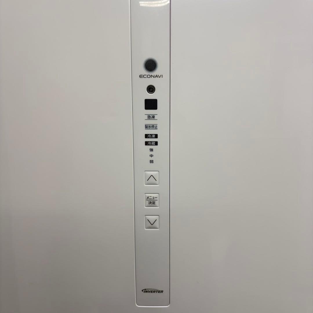 700 パナソニック　大型冷蔵庫　3ドア　300L強　左開き　自動製氷　ホワイト