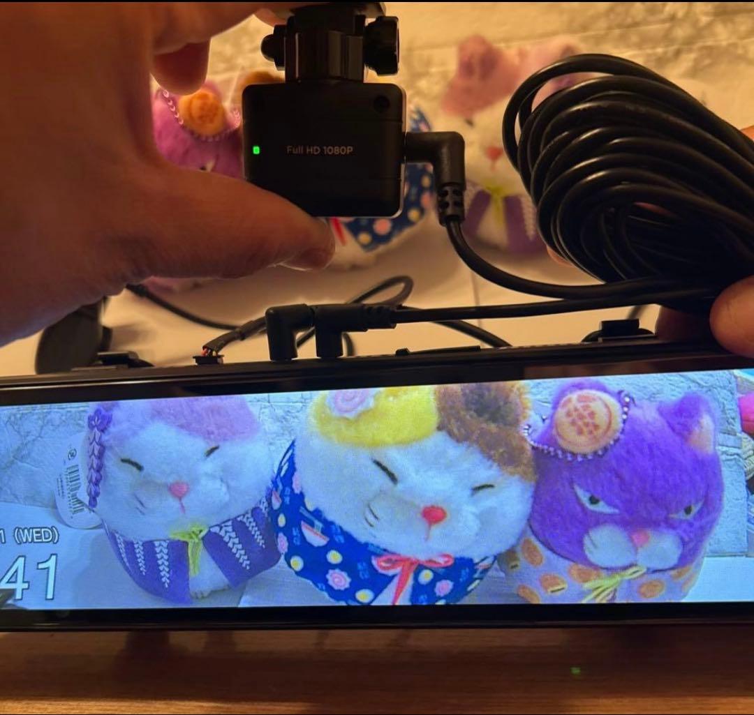 コムテック デジタルインナーミラー ZDR 038