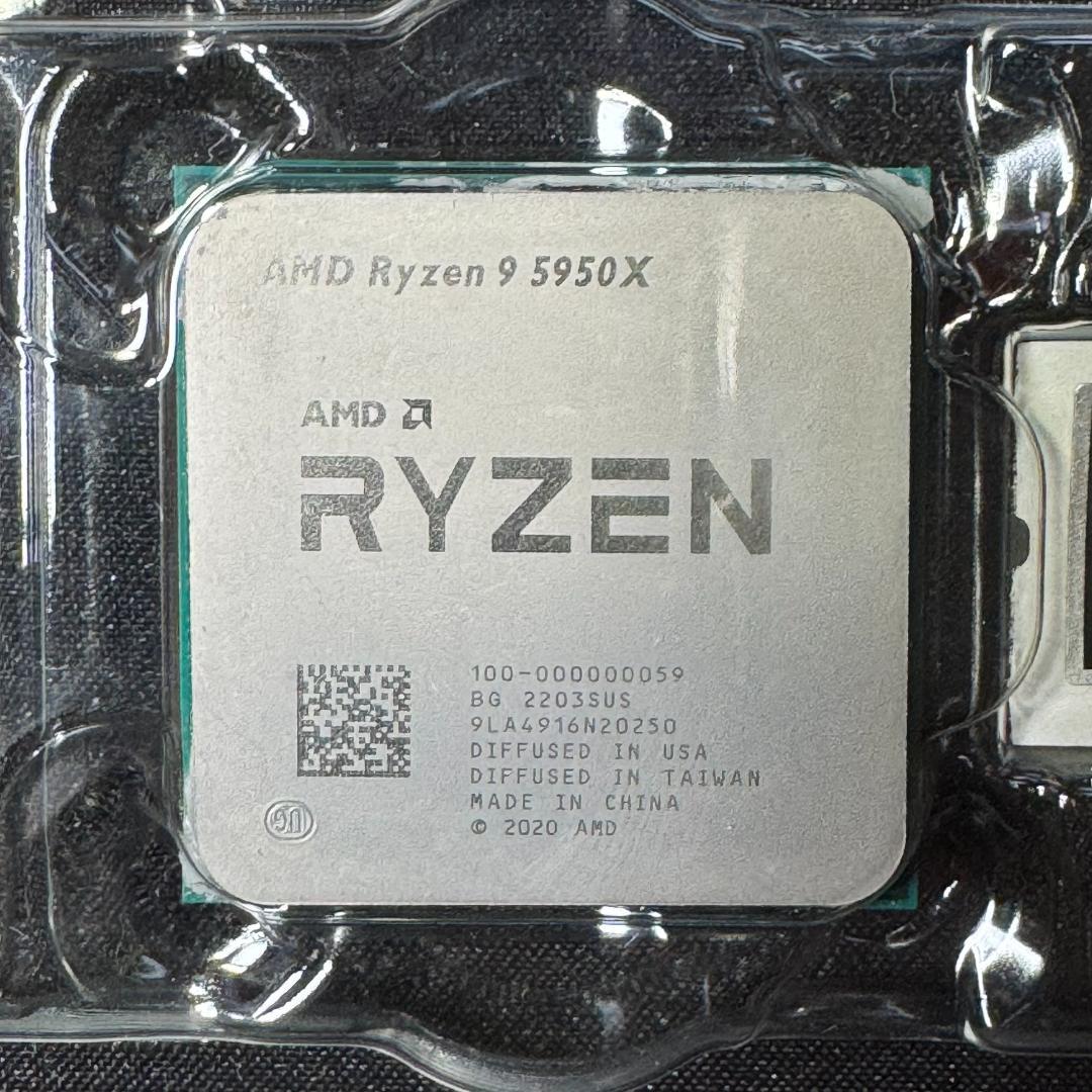 【中古】AMD Ryzen 5950X 16コア32スレッド CPU
