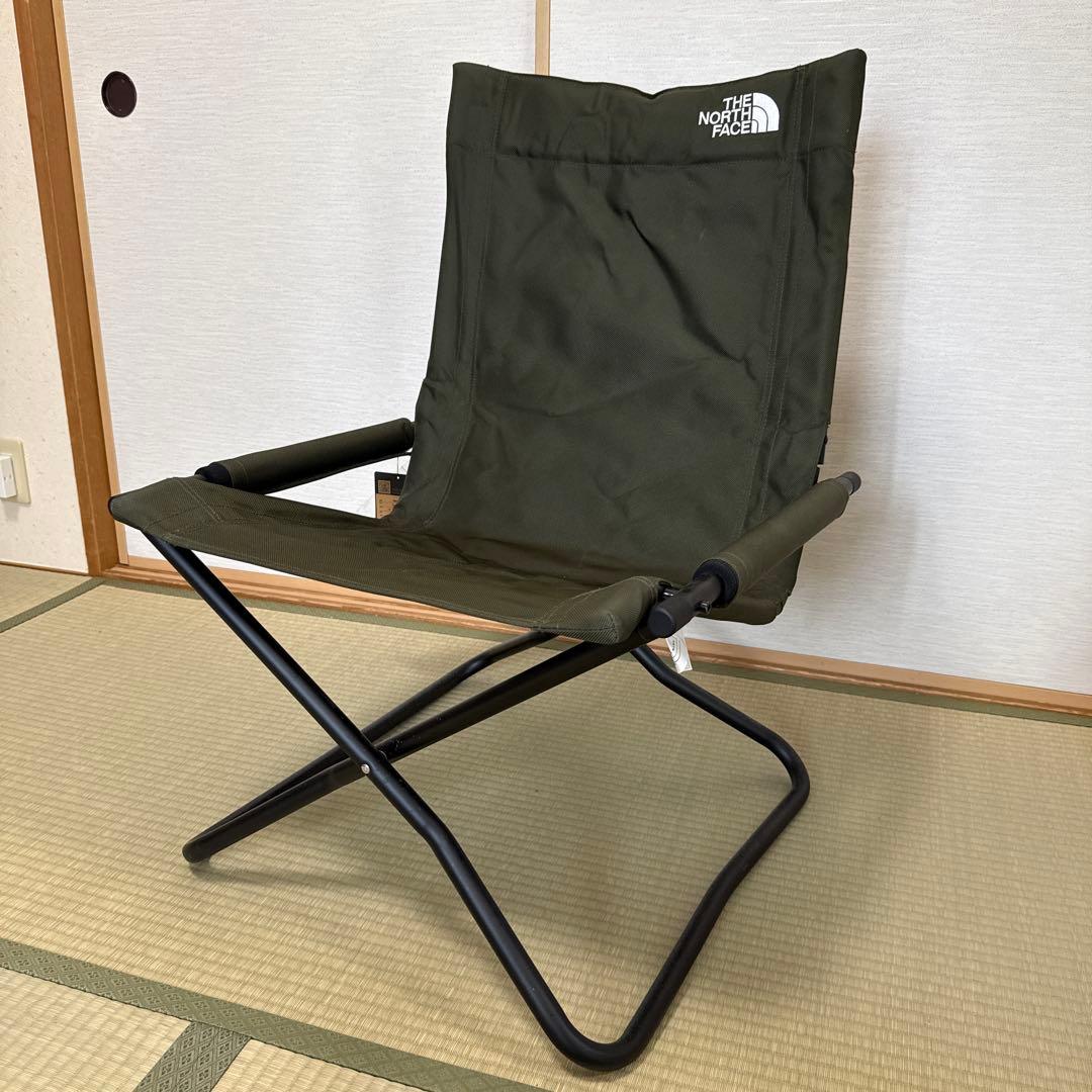 ノースフェイス TNF キャンプチェア ニュートープグリーン