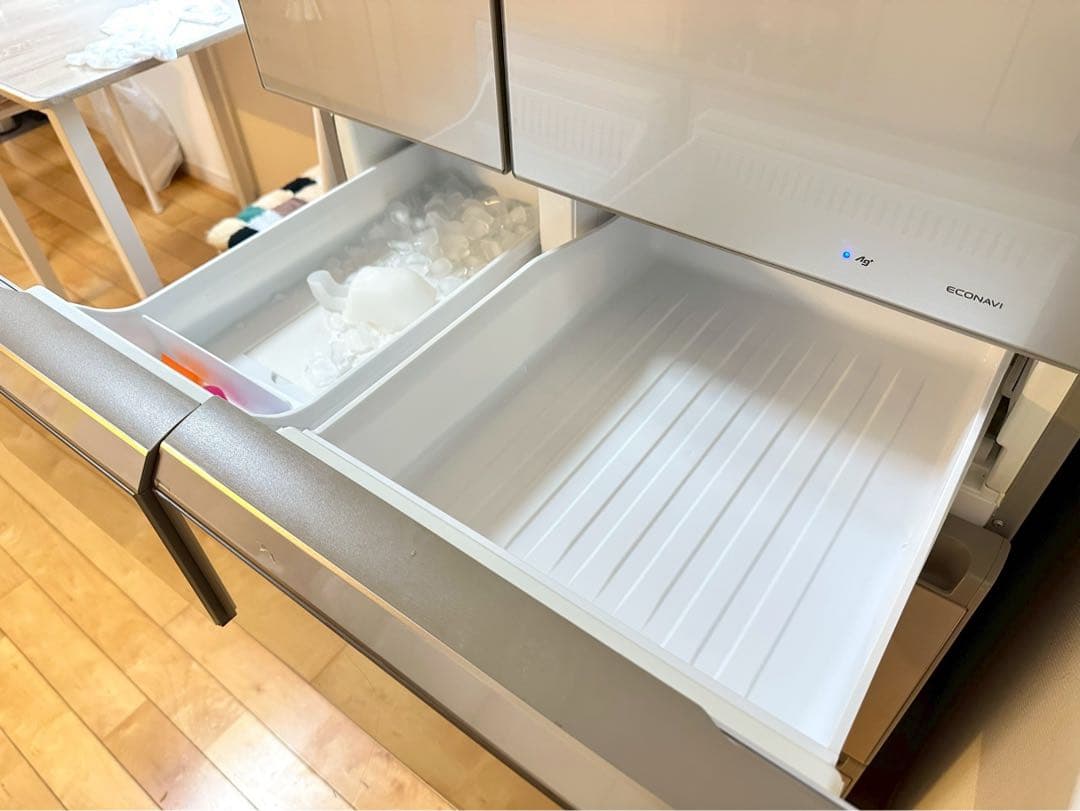 パナソニック　6ドア冷蔵庫　NR-F611PV-N 608L 美品