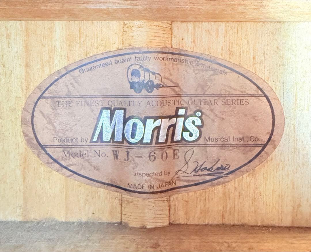 【希少】Morris WJ-60E アコースティックギター モーリス