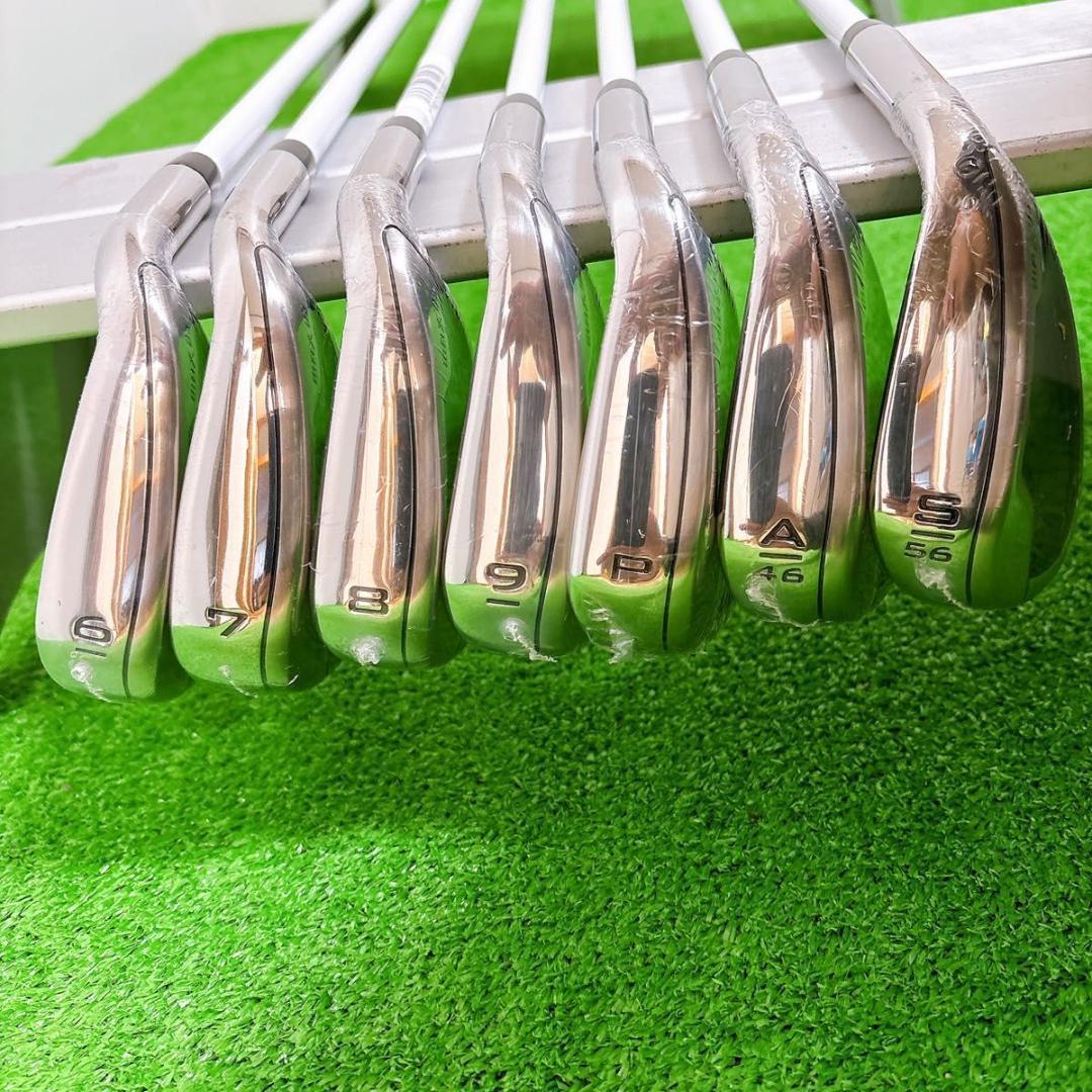 新品 キャロウェイ ROGUE ST MAX OS レディースアイアン 7本