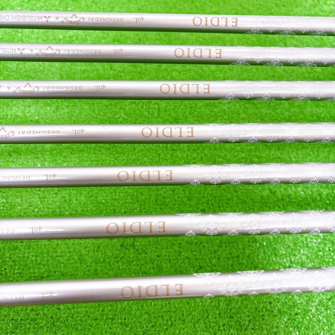 新品 キャロウェイ ROGUE ST MAX OS レディースアイアン 7本