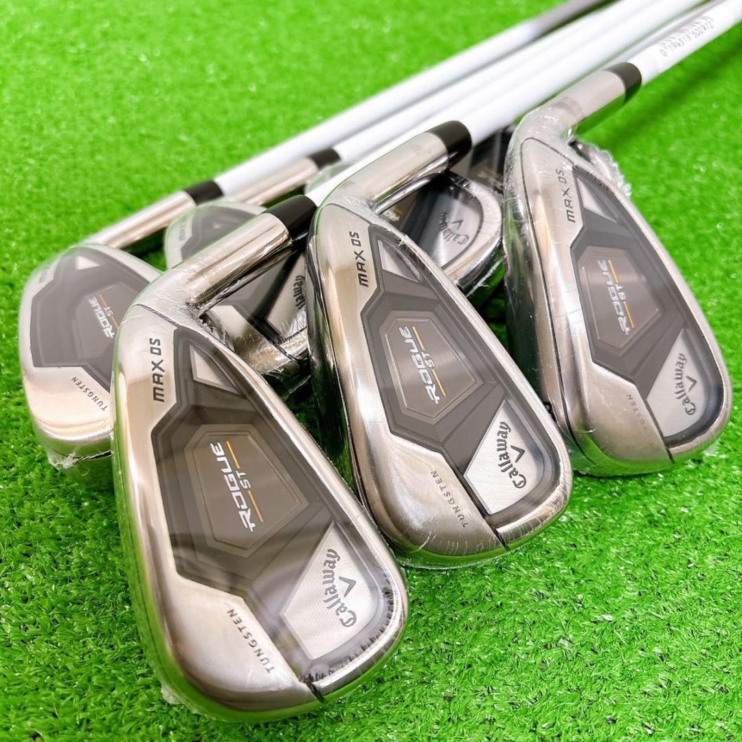 新品 キャロウェイ ROGUE ST MAX OS レディースアイアン 7本
