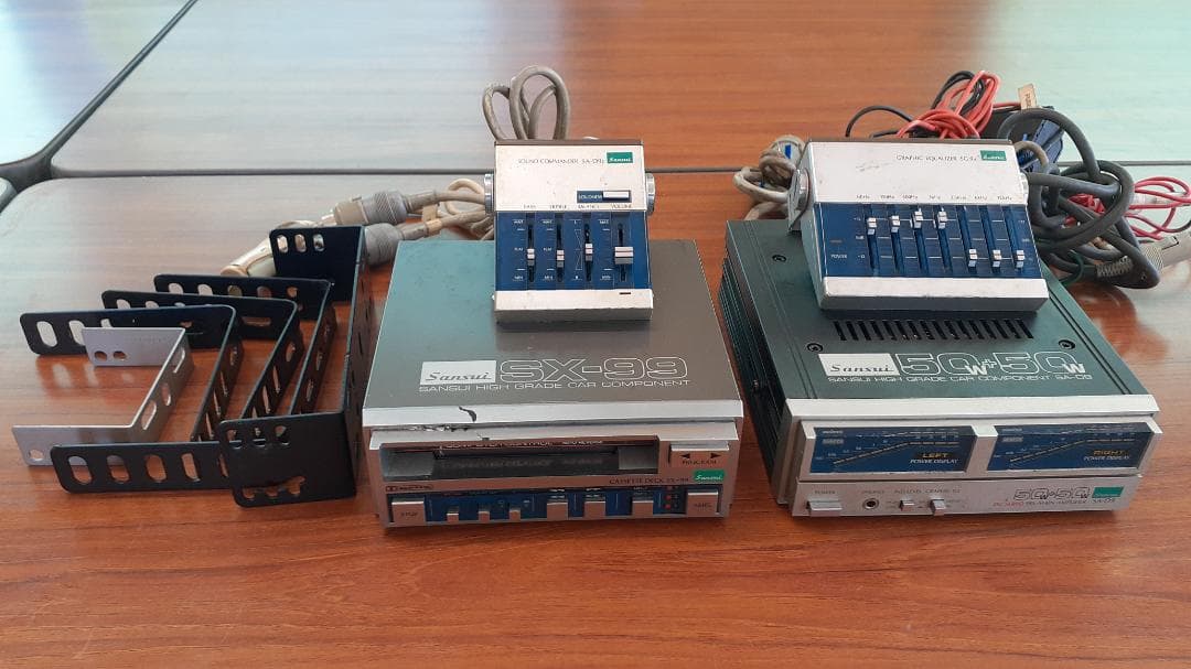 SANSUI 　カーステレオバルド (Bardo) 　最上級モデル　 ジャンク品