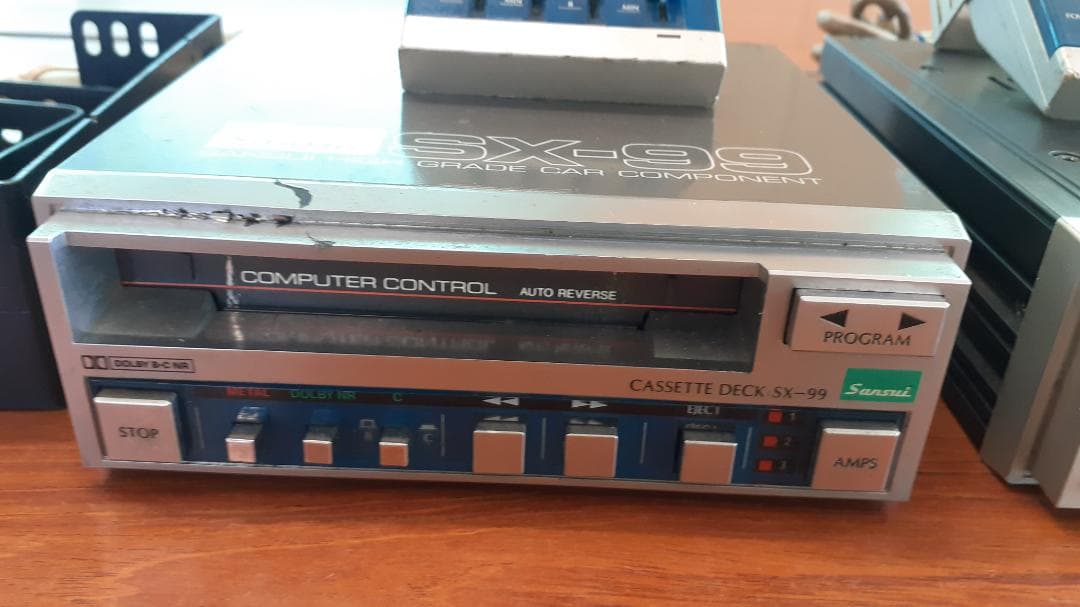 SANSUI 　カーステレオバルド (Bardo) 　最上級モデル　 ジャンク品