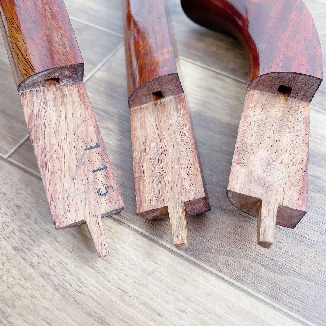 三味線 細棹 花梨 丸打胴 犬皮 和楽器　平溝