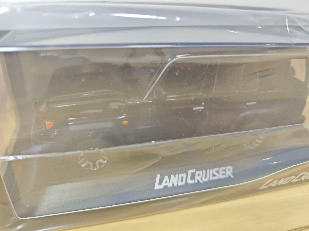 【値下】ランドクルーザー70 ミニカー非売品 カラーサンプル 218 ブラック