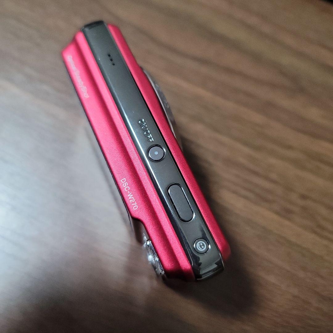 美品！SONYサイバーショット DSC-W270 純正充電器 純正ケーブル付き