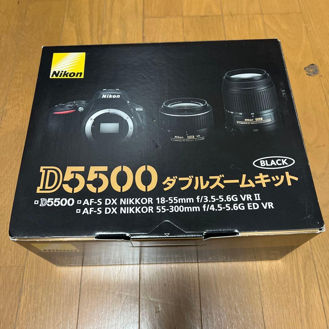 Nikon D5500 ダブルズームキット ブラック