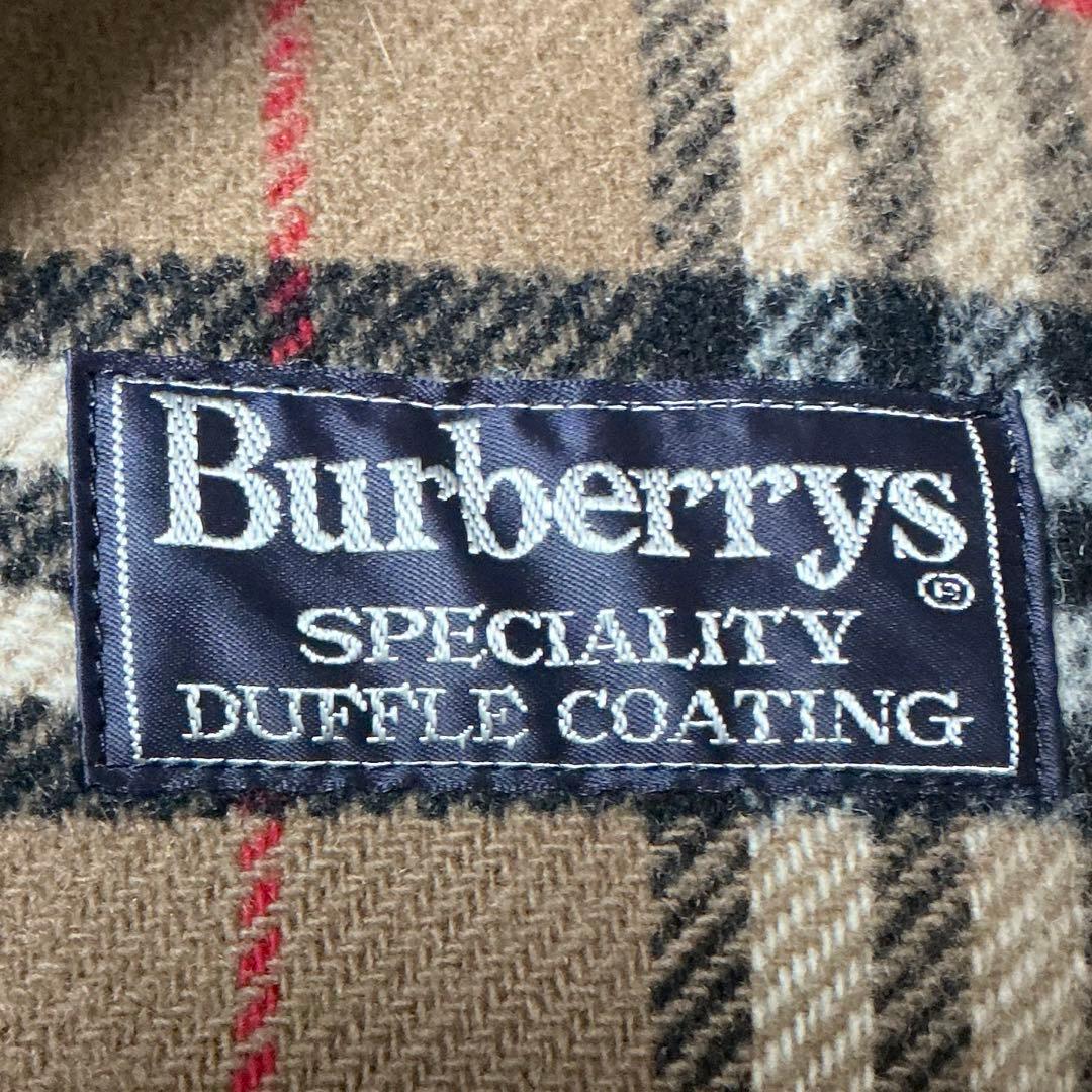 【美品】BURBERRY バーバリー　ダッフルコート　ユニセックス　ブラウン