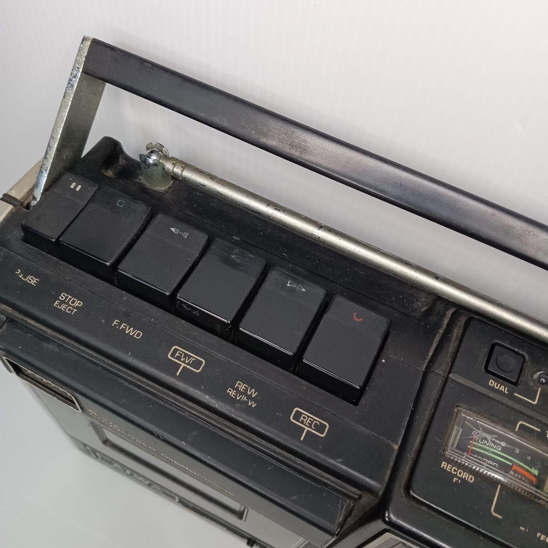 aiwa ラジオカセットレコーダー TPR-301昭和レトロ　コード　マイク付き