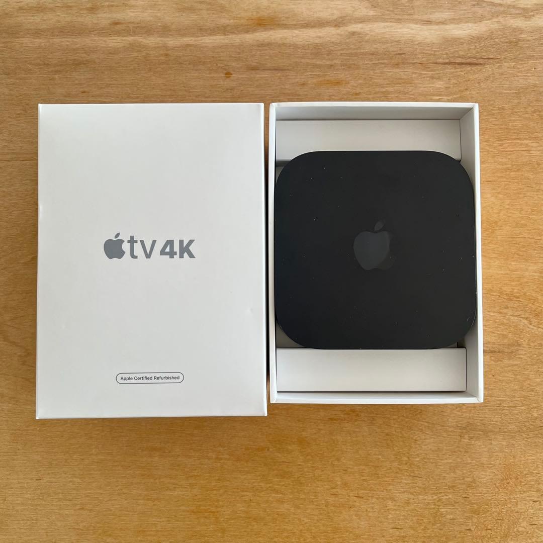 Apple TV 4K (第3世代) 本体 + リモコン + ケーブル