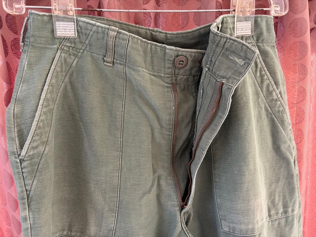 r*p様 希少✨1969年製ヴィンテージ米軍ベイカーパンツ　ジッパーフライ