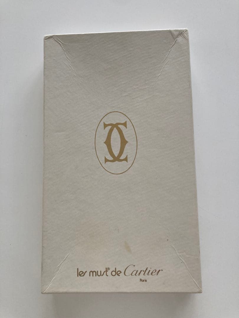 カルティエ マストライン クラッチバッグ セカンドバッグ 薄型 ヴィンテージ