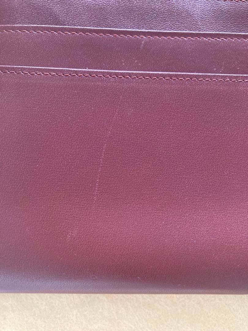 カルティエ マストライン クラッチバッグ セカンドバッグ 薄型 ヴィンテージ