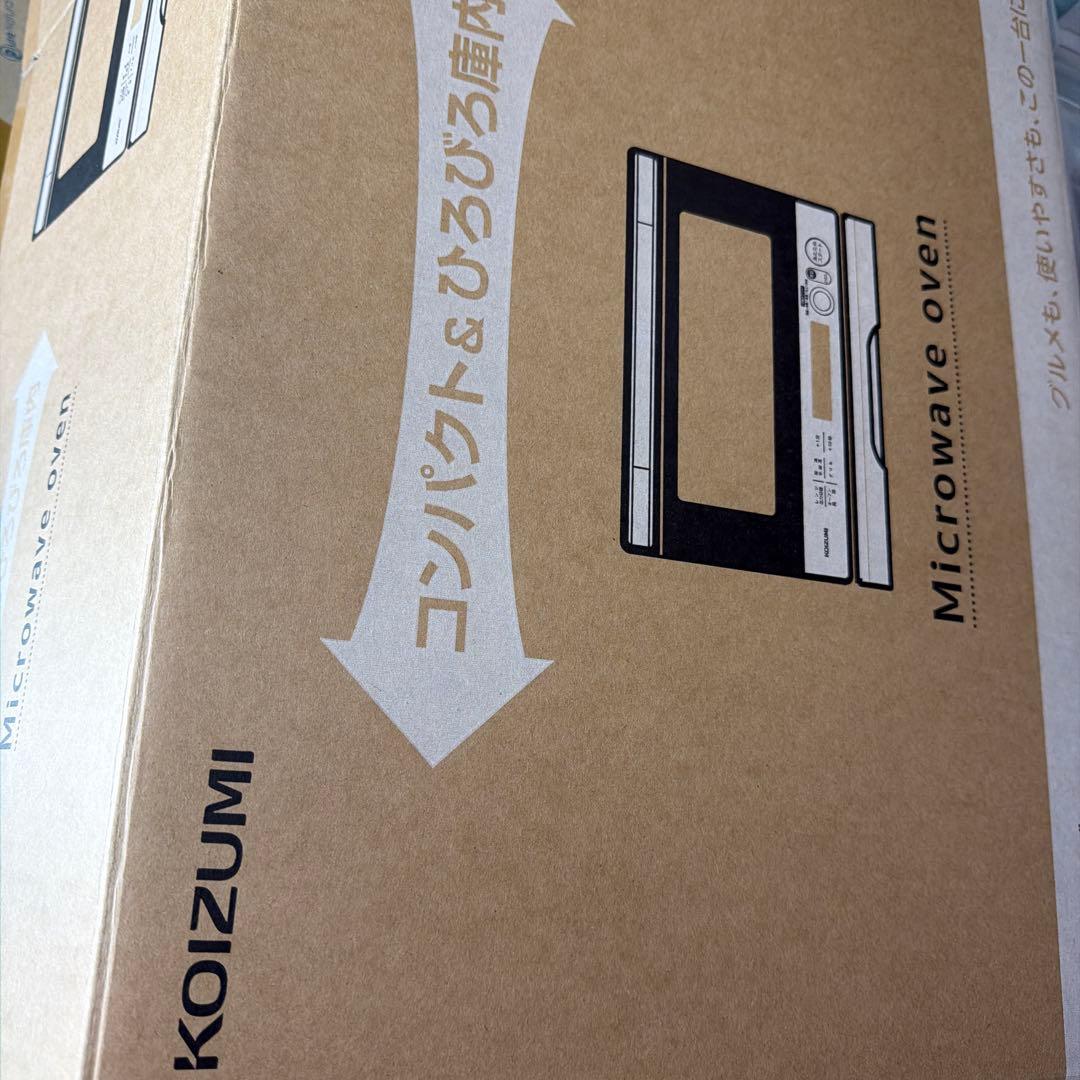 KOIZUMI オーブンレンジ 縦開き 18L ホワイト