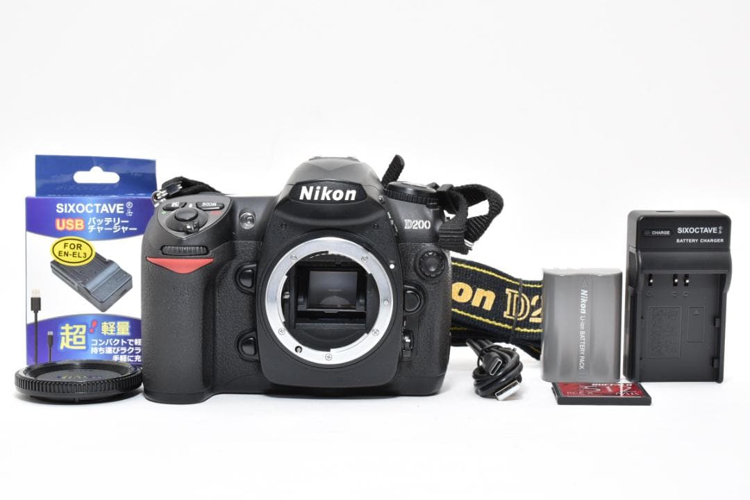 超美品 NIKON ニコン D200 デジタル ボディ H008