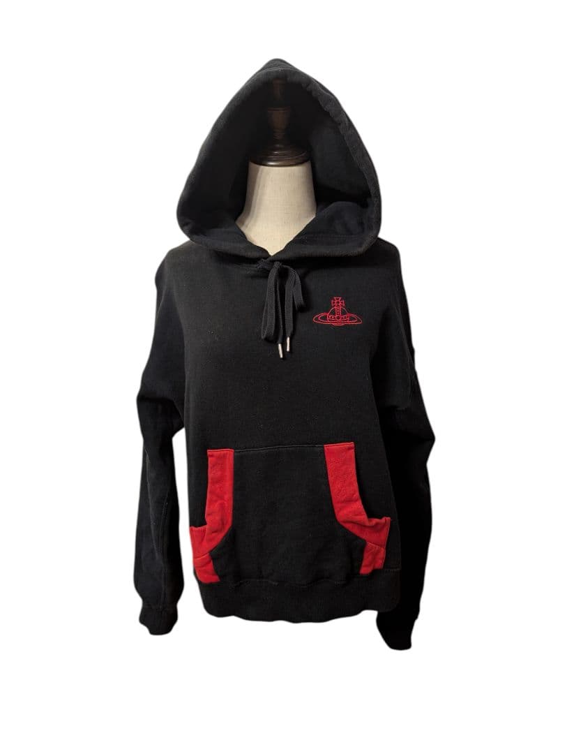 Vivienne Westwood RED LABEL バイカラー 刺繍パーカー