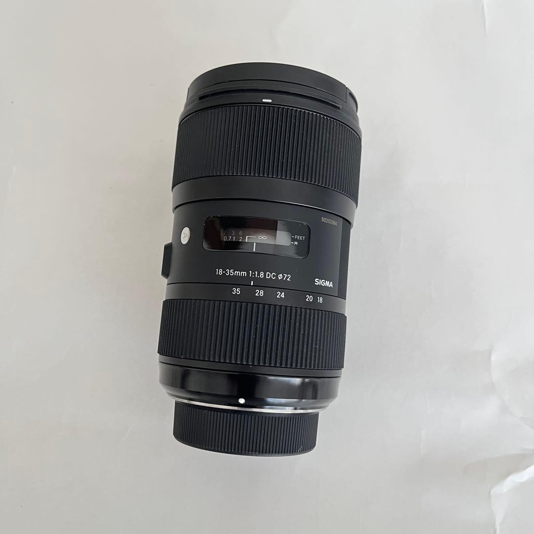 美品 SIGMA 18-35mm F1.8 DC HSM ニコンF用