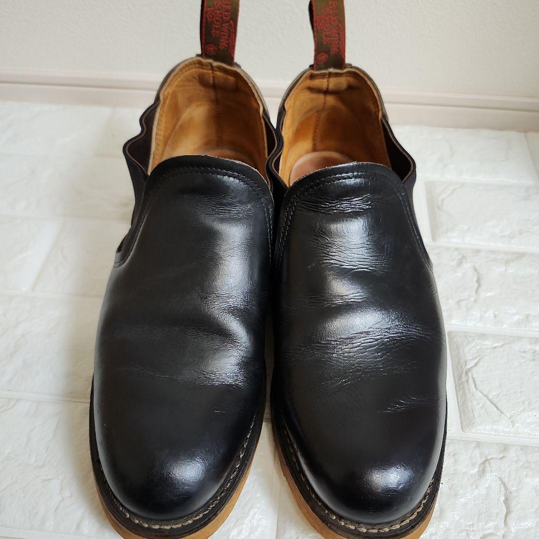 【廃盤】レッドウイング　ロメオ　8142 黒 レザー サイドゴア