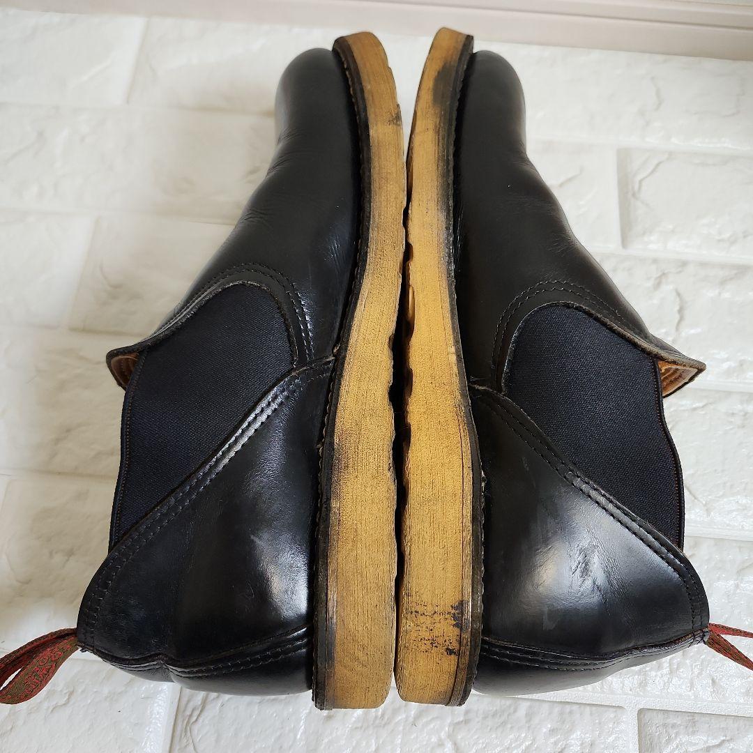 【廃盤】レッドウイング　ロメオ　8142 黒 レザー サイドゴア