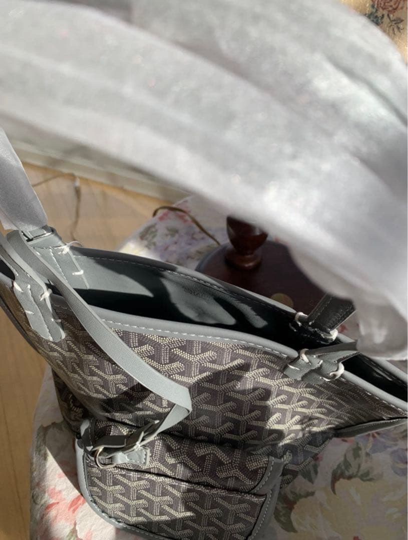 にゃんちん•*¨*•.新品未使用 トートバッグ マザーズバッグ 小 グレー