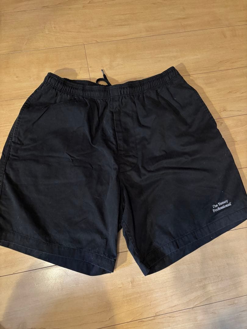 The Ennoy Professional ブラックショートパンツ L