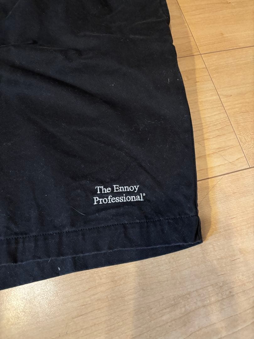 The Ennoy Professional ブラックショートパンツ L