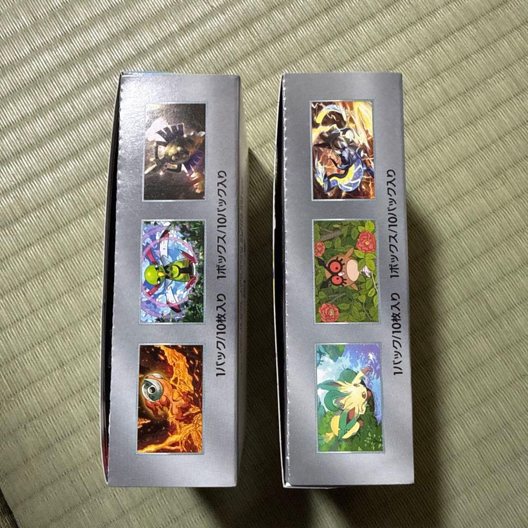 ポケモンカード テラスタルフェスex 2BOX シュリンクなし　ペリペリあり