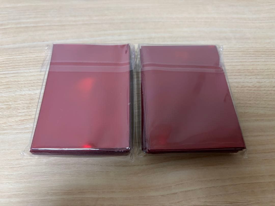 ARC-V 赤ロゴ スリーブ 80枚セット