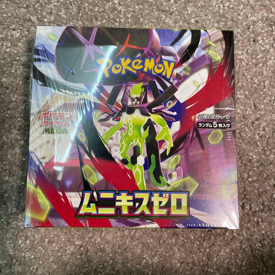 ポケモンカードゲーム　ムニキスゼロ　BOX シュリンク付き未開封 即購入OK