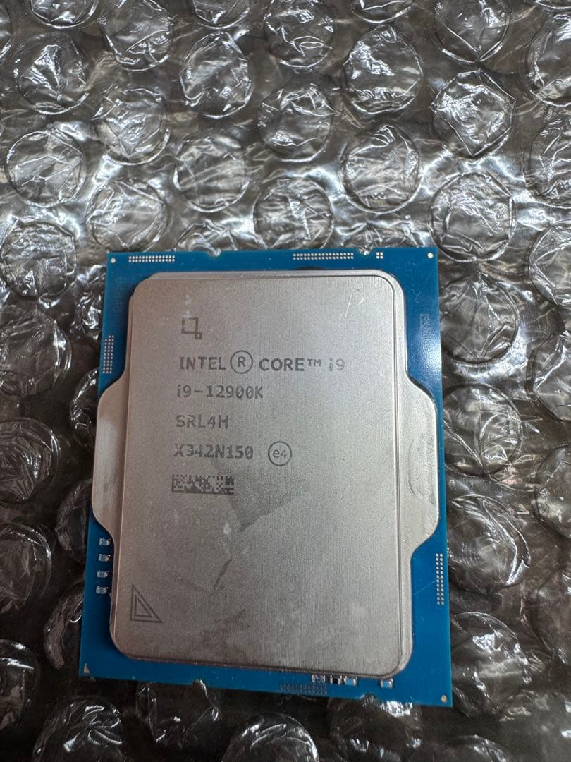 Intel Core i9-12900K CPU 動作未確認