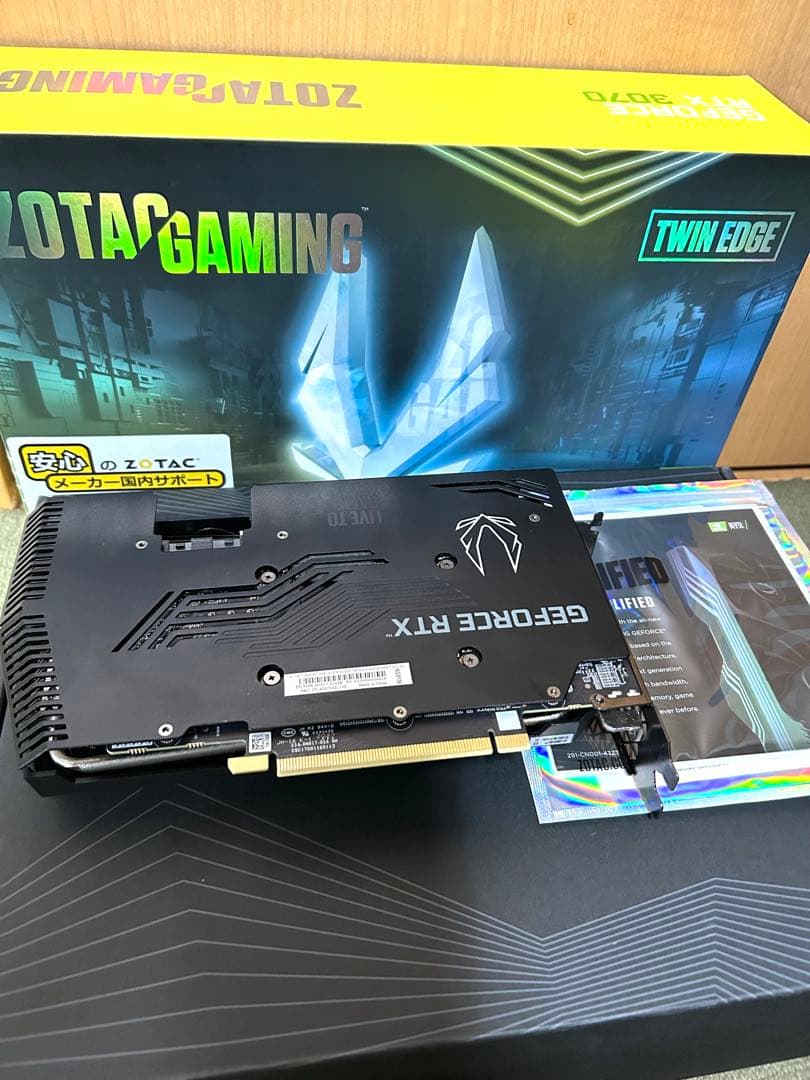 【ジャンク】ZOTAC GAMING RTX 3070 TWIN EDGE