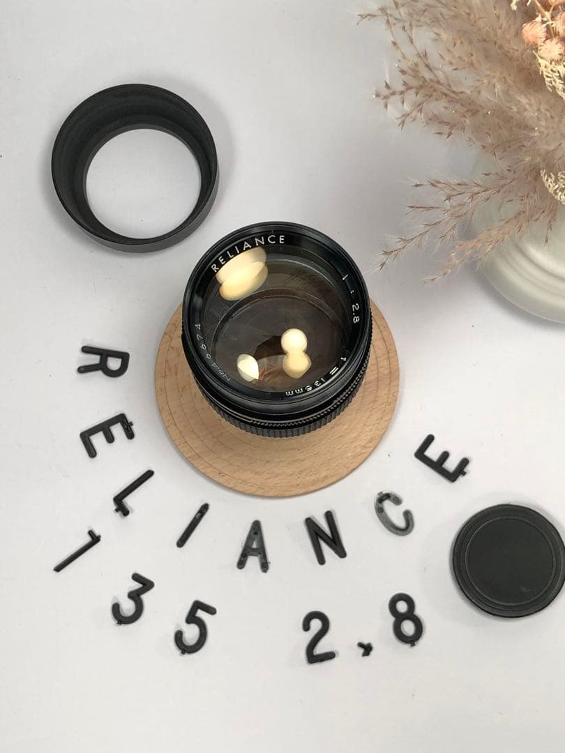 レア　RELIANCE 135mm f2.8 m42マウント