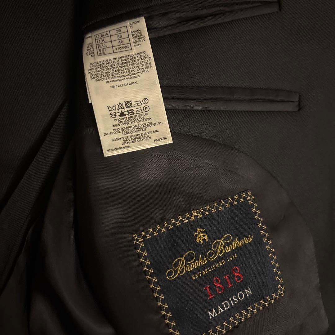 S*N様 Brooks Brothers CANONICO 36 紺ブレザー　金