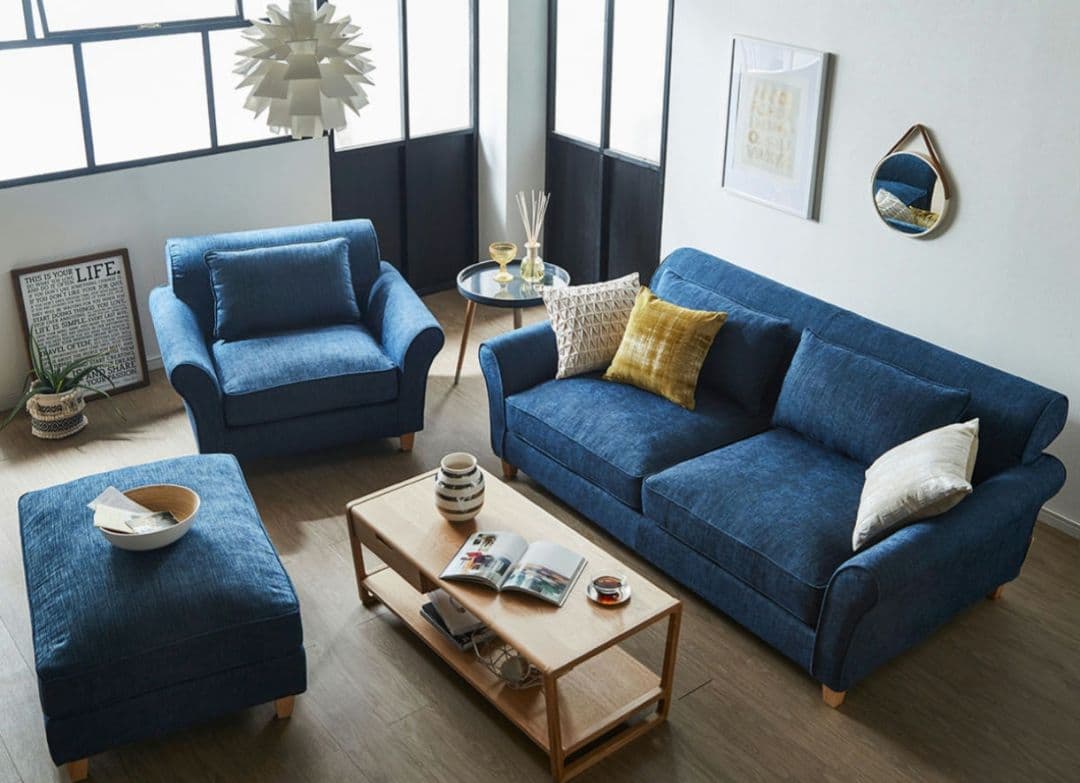 【月末セール】REIAX FIRMペルカ1人掛けソファ