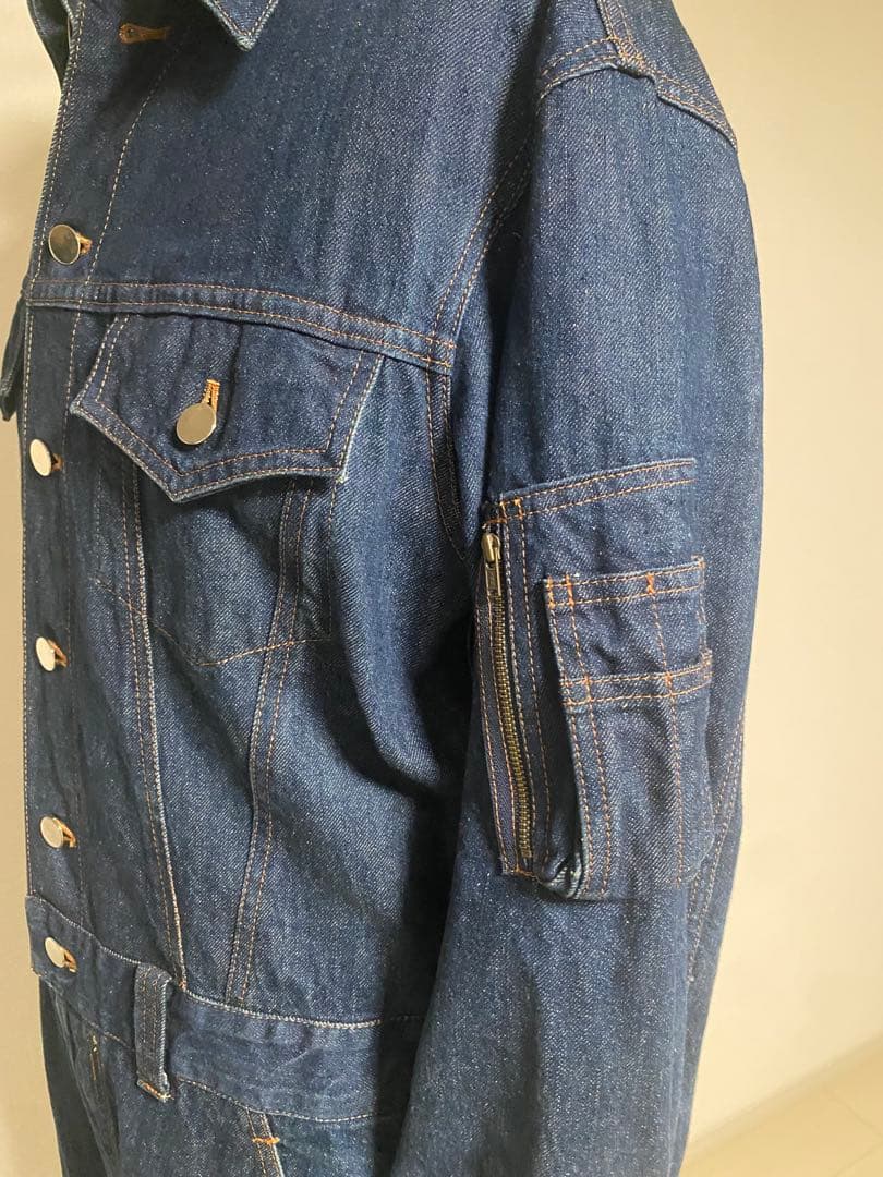 KEITA MARUYAMAケイタマルヤマ デニムオールインワン つなぎ M